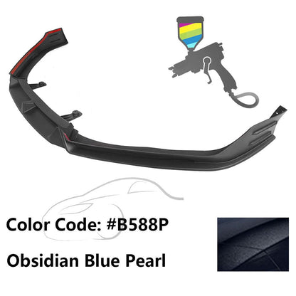 Front Bumper Lip Spoiler for 2021-2022 Honda Accord 3PC