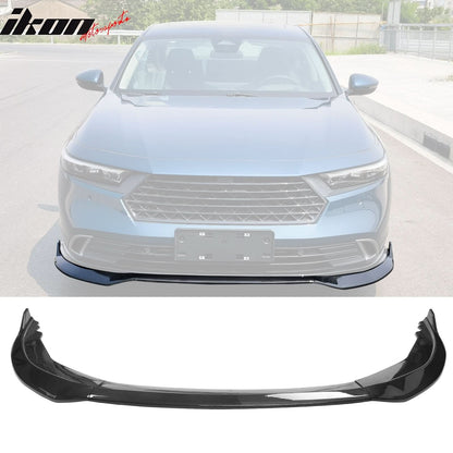 2023-2025 Honda Accord Front Bumper Lip V2 3PC Spoiler Black PP