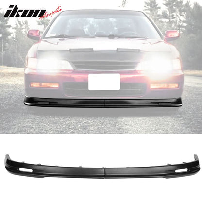 1996-1997 Honda Accord Mugen Style Unpainted Front Bumper Lip PU
