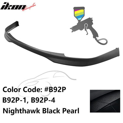 1998-2000 Honda Accord Coupe 2DR T-R Style Painted Front Bumper Lip PP
