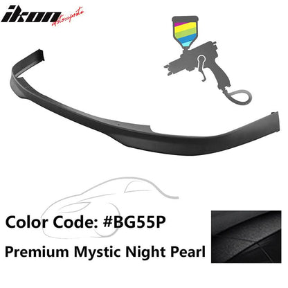 1998-2000 Honda Accord Coupe 2DR T-R Style Painted Front Bumper Lip PP
