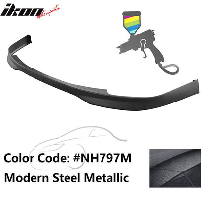 1998-2000 Honda Accord Coupe 2DR T-R Style Painted Front Bumper Lip PP