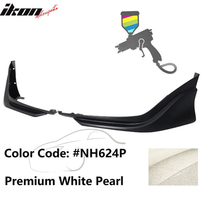 2016-2018 Honda Civic Coupe Sedan Front Bumper Lip Splitter