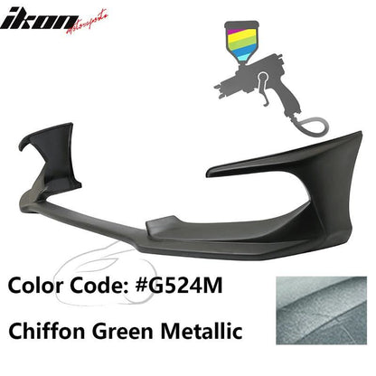 2016-2018 Honda Civic Coupe Sedan AVS Style Painted Front Bumper Lip