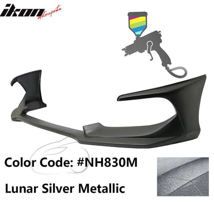 2016-2018 Honda Civic Coupe Sedan AVS Style Painted Front Bumper Lip