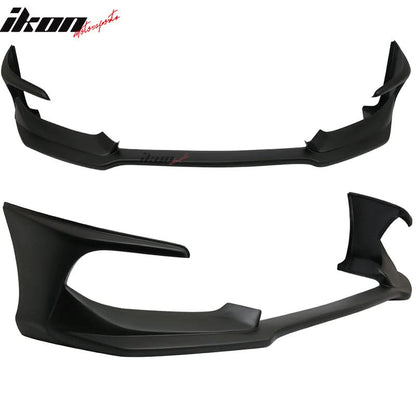 2016-2018 Honda Civic Coupe Sedan AVS Style Painted Front Bumper Lip