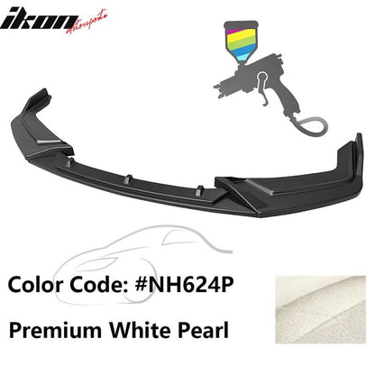 2017-2021 Honda Civic Hatchback IKON Style 3PCS Front Bumper Lip PP