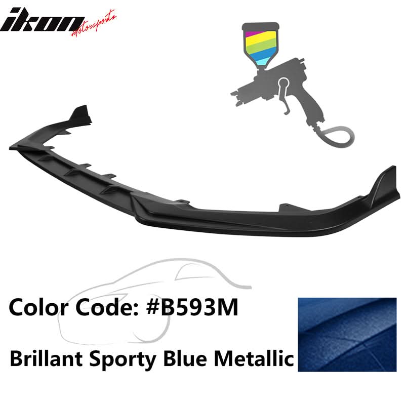 2022-2023 Honda Civic 11th Gen Front Lip Chin Spoiler PP 3PC