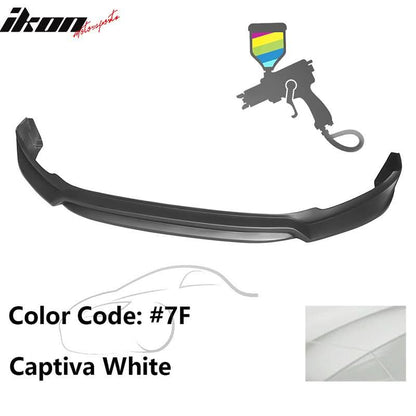 2017-2018 Hyundai Elantra L Style Painted Front Bumper Lip PP