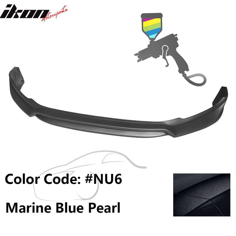 2017-2018 Hyundai Elantra L Style Painted Front Bumper Lip PP