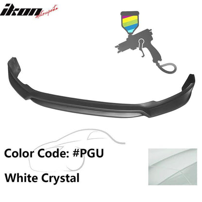 2017-2018 Hyundai Elantra L Style Painted Front Bumper Lip PP
