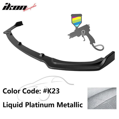 2018-2022 Infiniti Q50 Base Premium Painted Front Bumper Lip 3PC