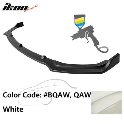 2018-2022 Infiniti Q50 Base Premium Painted Front Bumper Lip 3PC
