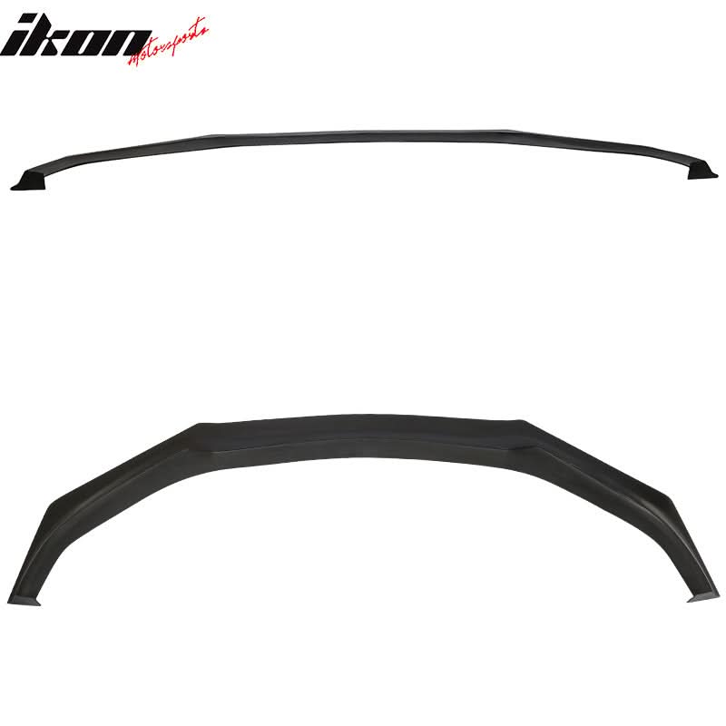 2017-2018 Infiniti Q60 V4 Style Front Bumper Lip - PU