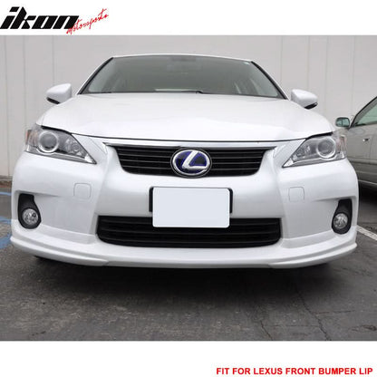 2011-2013 Lexus CT200H TM Style Front Bumper Lip Spoiler PP