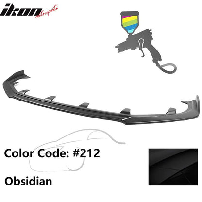 2019-2025 Lexus ES350 ES300h IKON Style Painted Front Bumper Lip PP