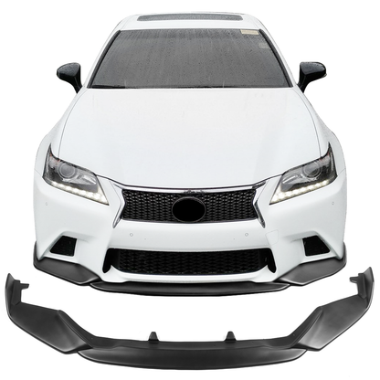 2013-2015 Lexus GS350 F Sport IKON Style Front Bumper Lip Painted PP