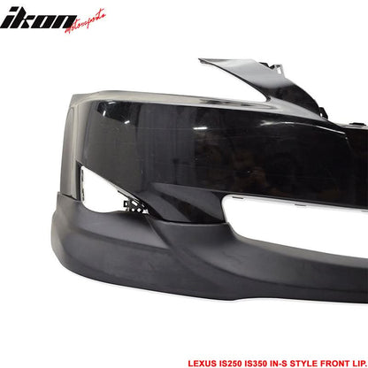 2009-2010 Lexus IS250 IS350 Sedan IN-S Front Bumper Lip Spoiler PU