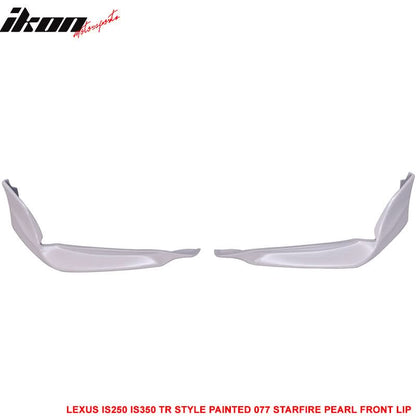 2014-2016 Lexus IS Model TR-D Style Front Bumper Lip Splitters 2PC