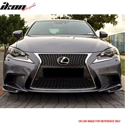 2014-2016 Lexus IS Model TR-D Style Front Bumper Lip Splitters 2PC