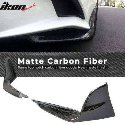 2014-2016 Lexus IS250 IS350 TR Style Front Bumper Lip Carbon Fiber