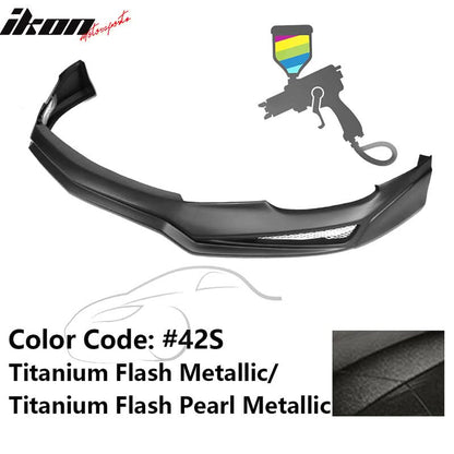 2017 Mazda 3 V3 Style Painted Front Bumper Lip Spoiler Splitter PP