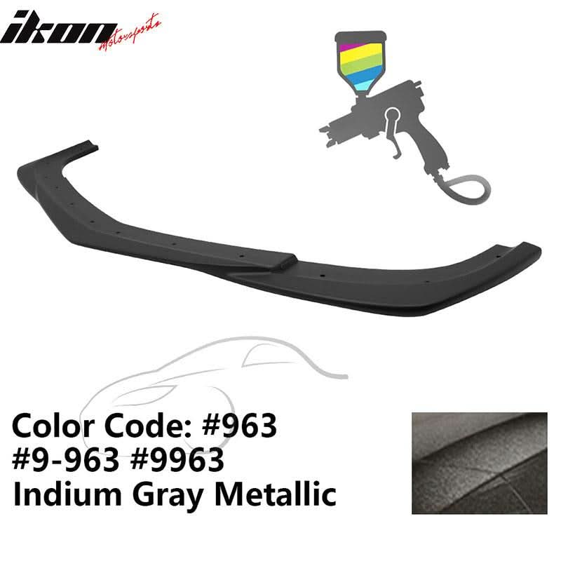 2012-2014 Benz W204 C63 AMG GH Style Painted Front Bumper Lip ABS