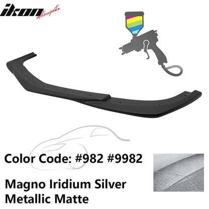 2012-2014 Benz W204 C63 AMG GH Style Painted Front Bumper Lip ABS