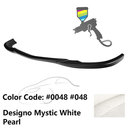 2008-2011 Benz W204 C Class GH Style Front Bumper Lip ABS