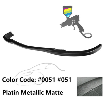 2008-2011 Benz W204 C Class GH Style Front Bumper Lip ABS