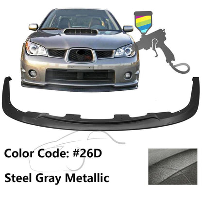 2006-2007 Subaru Impreza WRX STI Style Front Bumper Lip Chin PP