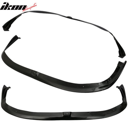 2008-2010 Subaru Impreza WRX Paint Obsidian Black Pearl 32J Front Lip