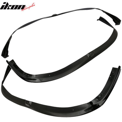 2008-2010 Subaru Impreza WRX Paint Obsidian Black Pearl 32J Front Lip