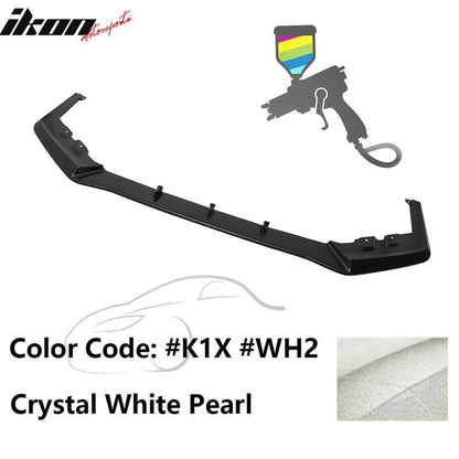 2015-2017 Subaru WRX STI MP MPX Painted Front Bumper Lip ABS