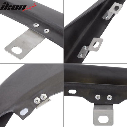 2008-2010 Subaru Legacy (JDM Bumper Only) Black Front Bumper Lip PU