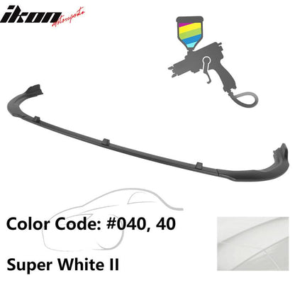 2018-2020 Toyota Camry LE Style Front Bumper Lip PP 4Dr
