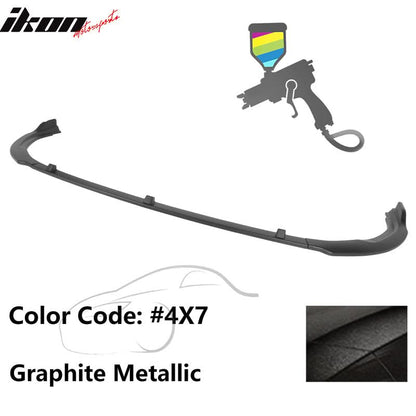 2018-2020 Toyota Camry LE Style Front Bumper Lip PP 4Dr