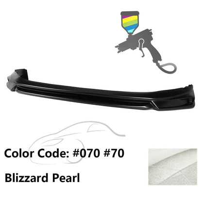 2018-2020 Toyota Camry LE IKON Style Painted Front Bumper Lip PP