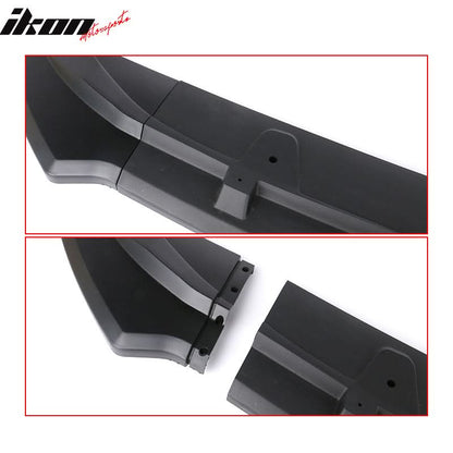 2018-2020 Toyota Camry XLE LE V2 Style Matte Front Lip Splitter PP 3PC