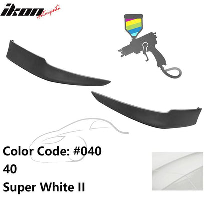2009-2010 Toyota Corolla OE Style Painted PP Front Bumper Lip Splitter