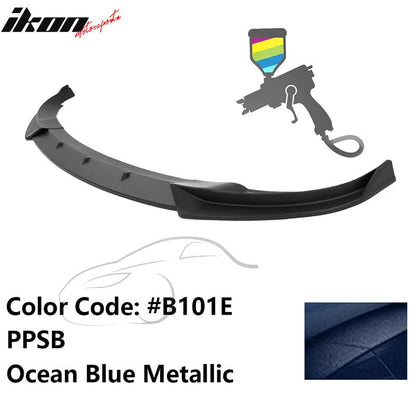2020-2023 Tesla Y IKON Style Front Bumper Lip PP 3PC