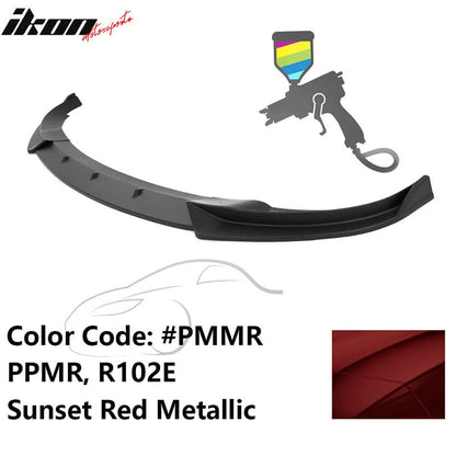 2020-2023 Tesla Y IKON Style Front Bumper Lip PP 3PC
