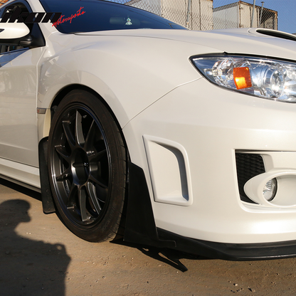 Universal Front Bumper Lip Splitters Winglets Canards PU