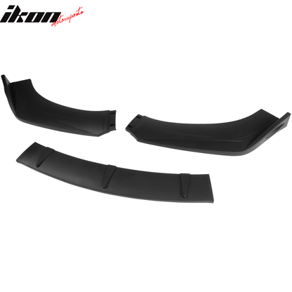 2013-2022 Nissan Sentra Front Bumper Lip Splitter PP 3PC