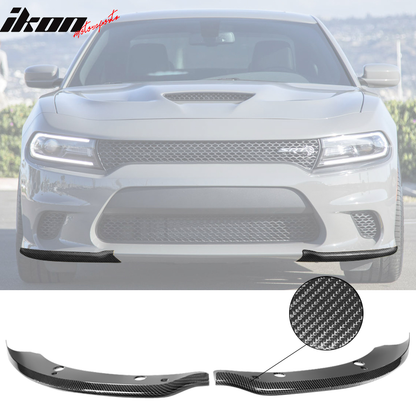 2015-2023 Dodge Charger Scat Pack Front Bumper Lip Splitter ABS