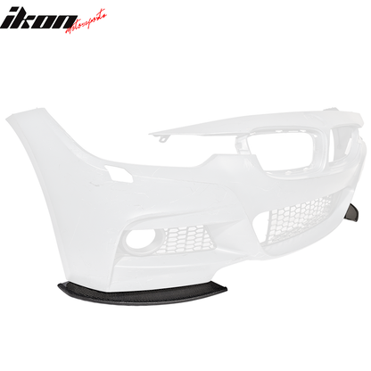 2011-2016 BMW F10 M Sport VR-S Style Carbon Fiber Front Bumper Lip