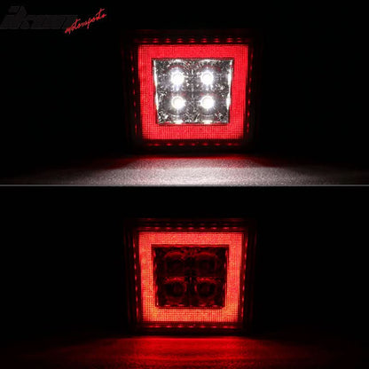 2013-2015 Honda Civic RR Rear Bumper Lip ABS LED 3rd Brake Lamp Light