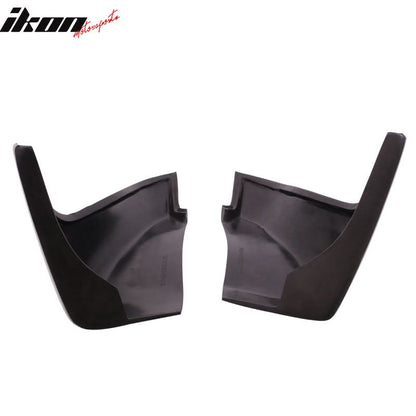 2009-2019 Nissan 370Z Rear Bumper Lip Splitter Side Aprons PU 2PC