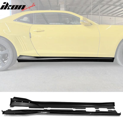 2016-2024 Chevy Camaro Ikon Style Side Skirts Rocker Panel PP