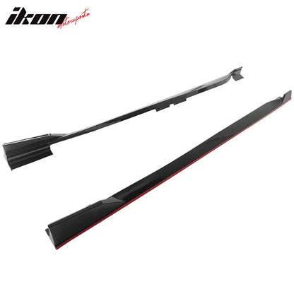 2018-2022 Honda Accord 4PC Side Skirts Extension Rocker PP